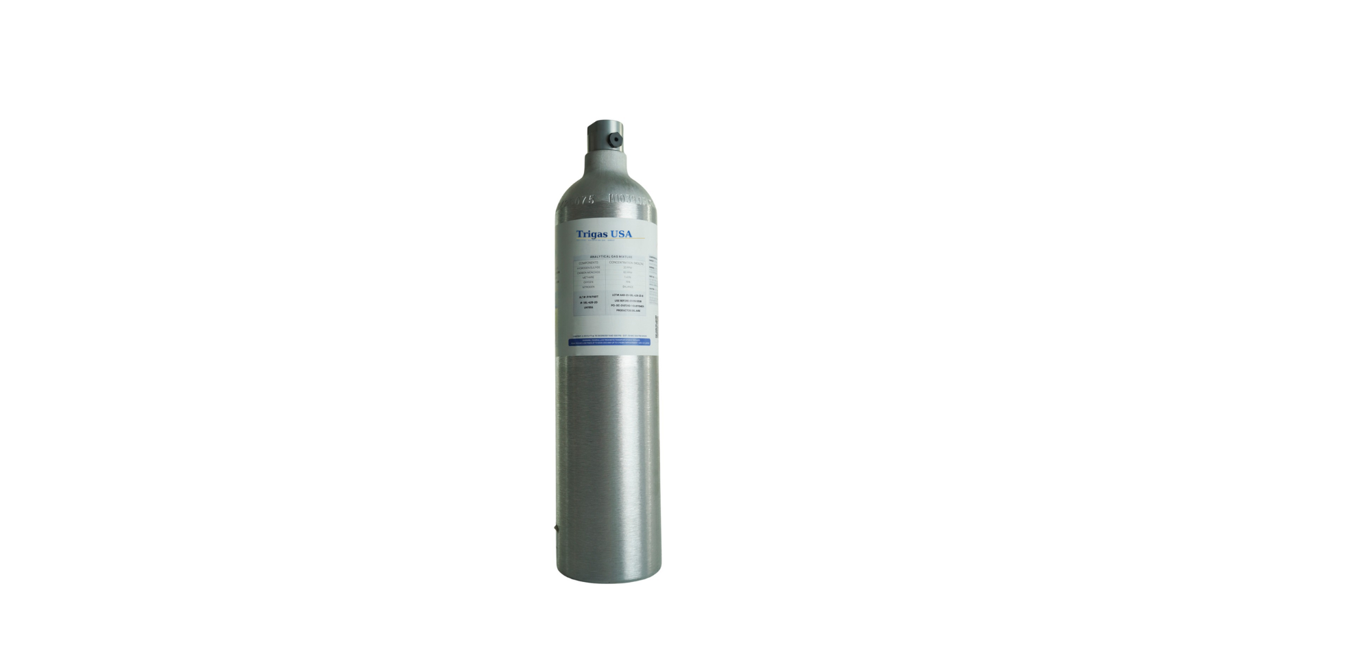 Trigas USA 116L-111-10 Calibration Gas