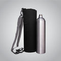 Carrying bag for one calibration gas cylinder