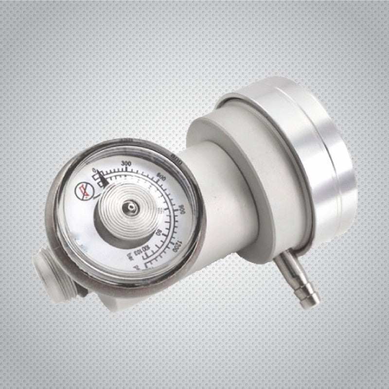 Demand flow calibration gas regulator, C-10, anodized aluminum