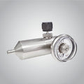 Fixed flow calibration gas regulator, C-10, stainless steel, 1740 psi